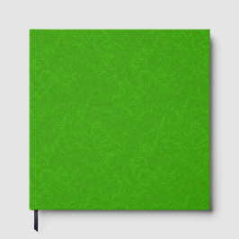 Bright green textured surface  swirling pattern ゲストブック