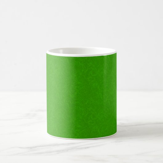 Bright green textured surface  swirling pattern コーヒーマグカップ (中央)