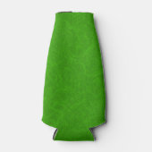 Bright green textured surface  swirling pattern ボトルクーラー (正面)