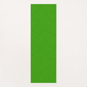 Bright green textured surface  swirling pattern ヨガマット (正面)