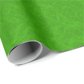 Bright green textured surface  swirling pattern ラッピングペーパー (ロールコーナー)