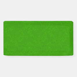 Bright green textured surface  swirling pattern 横断幕