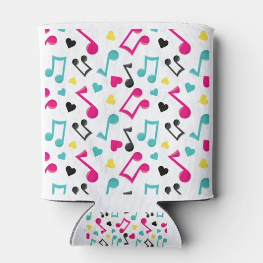 Bright Happy Music Notes 缶クーラー (裏面)
