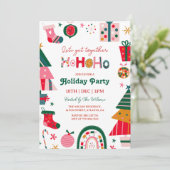 Bright Ho Ho Ho Christmas Party 招待状 (スタンド正面)