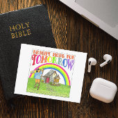 Bright Hope for Tomorrow Inspirational Postcard ポストカード