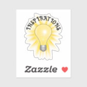 Bright Idea Light Bulb シール (シート)