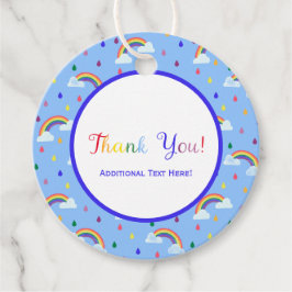 Bright Kids Rainbow Partyカラフルお願い フェイバータグ