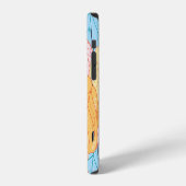 Bright Leafテクスチャ:自然インスパイア。 iPhoneケース (左側面)
