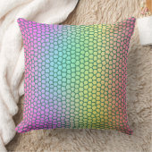 Bright Leopardカラフル Printマジカル クッション (ブランケット)