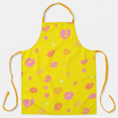 Bright Leopardプリント エプロン (正面)