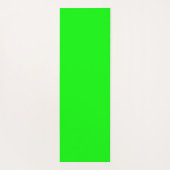 Bright leopard skin monogram name Yoga Mat ヨガマット (裏面)