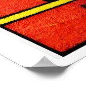 Bright Light - Matchbox Print - Aesthetic Wall Art ポスター (角)