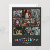 Bright Lightsホリデー写真数々のポストカード ポストカード (正面/裏面)