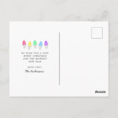 Bright Lightsホリデー写真数々のポストカード ポストカード (裏面)