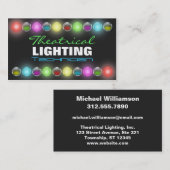 Bright Lights演劇照明名刺 名刺 (正面/裏面)