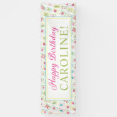 Bright Mahjong Tiles Banner 横断幕 (縦)