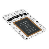 Bright Mind Brilliant Future編集可能招待状 マグネット (右側)