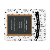 Bright Mind Brilliant Future編集可能招待状 マグネット (横)