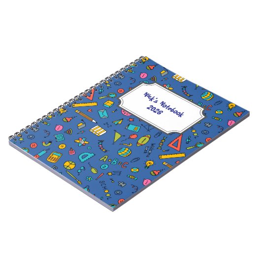Bright Minds School Notebook ノートブック (左側)