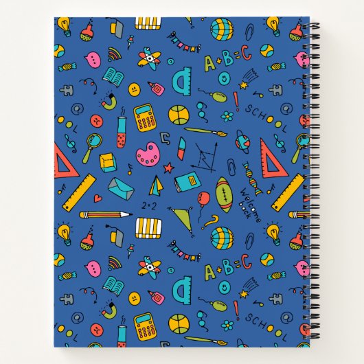 Bright Minds School Notebook ノートブック (裏面)