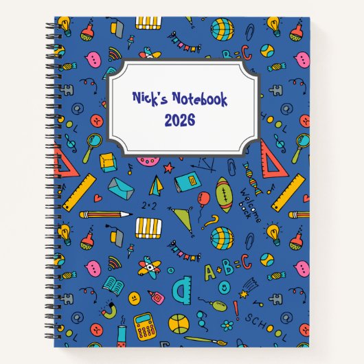 Bright Minds School Notebook ノートブック (正面)
