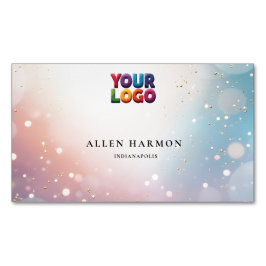 Bright Minimal Custom Family Name | 5-Minute Edit マグネット名刺