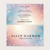 Bright Minimal Custom Family Name | 5-Minute Edit 名刺 (外部フラット)