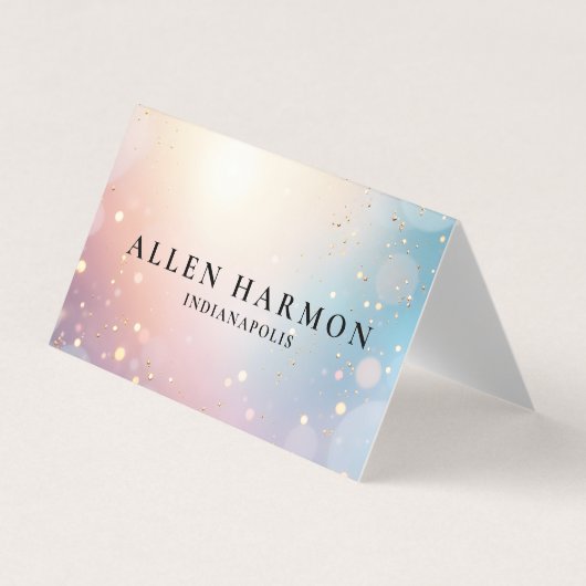 Bright Minimal Custom Family Name | 5-Minute Edit 名刺 (正面)