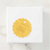 Bright Minimalist Citrus Bridal Shower フェイバータグ (インサイチュ)