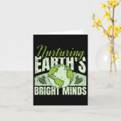 Bright Mints Earth Day環境自然環境 カード (黄色い花)