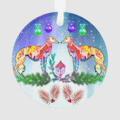 Bright  Modern Silken Windhound オーナメント (裏面)