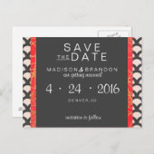 Bright N Beautiful Save the Date 案内ポストカード (正面/裏面)