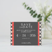 Bright N Beautiful Save the Date 案内ポストカード (スタンド正面)