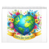 Bright Nature Heart Earth Graphic  カレンダー (カバー)