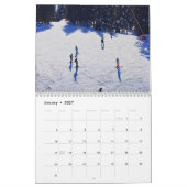 Bright Nature Heart Earth Graphic  カレンダー (1月 2027)