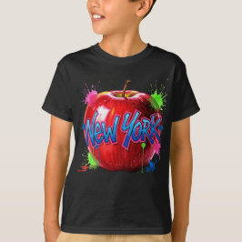 Bright New York, Big Apple, by Natasha Us Tシャツ