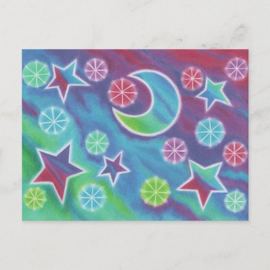 Bright Nightポストカード ポストカード (正面)