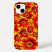 Bright Orange Flowers Case-Mate iPhoneケース (裏面)