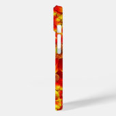 Bright Orange Flowers Case-Mate iPhoneケース (裏面 / 左)