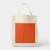 Bright Orange Minimalist Solid Background トートバッグ (正面)