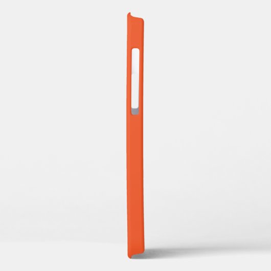 Bright Orange Minimalist Solid Background Case-Mate iPhoneケース (裏面 / 左)