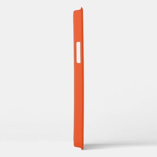 Bright Orange Minimalist Solid Background Case-Mate iPhoneケース (裏面 / 右)