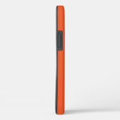 Bright Orange Minimalist Solid Background Case-Mate iPhoneケース (裏面 / 右)