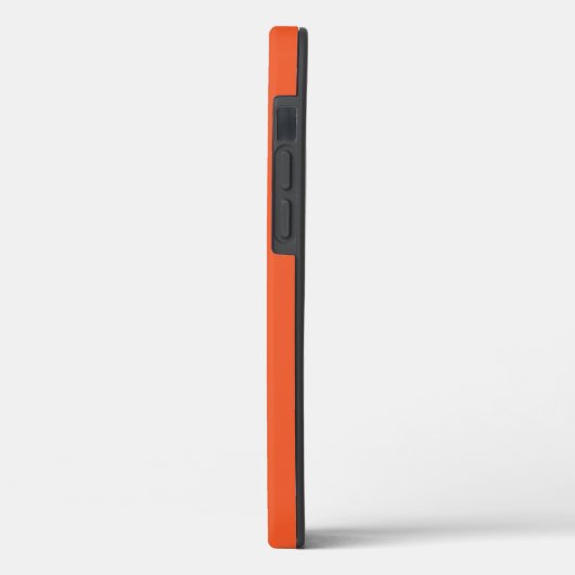Bright Orange Minimalist Solid Background Case-Mate iPhoneケース (裏面 / 左)