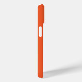 Bright Orange Minimalist Solid Background Case-Mate iPhoneケース (裏面 / 右)