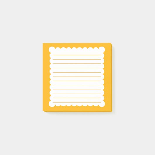 Bright Orange Post-it®メモ ポストイット (正面)