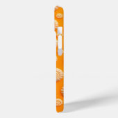 Bright Orange Spiral iPhone Case for Women Case-Mate iPhoneケース (裏面 / 左)