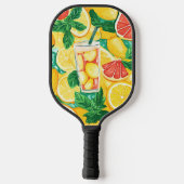 BRIGHT ORANGES LEMONS GRAPEFRUITS  ピックルボールラケット (裏面)