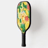 BRIGHT ORANGES LEMONS GRAPEFRUITS  ピックルボールラケット (左)