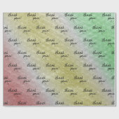 Bright Parol Bubble Wrapリセラーありがとうございました ラッピングペーパー (フラット)